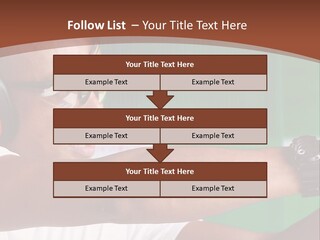 A Man Holding A Gun With Headphones On PowerPoint Template