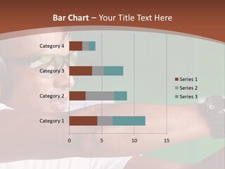 A Man Holding A Gun With Headphones On PowerPoint Template