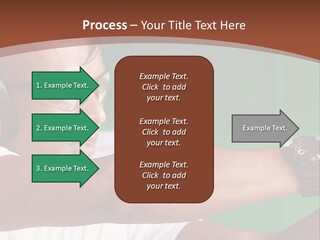 A Man Holding A Gun With Headphones On PowerPoint Template