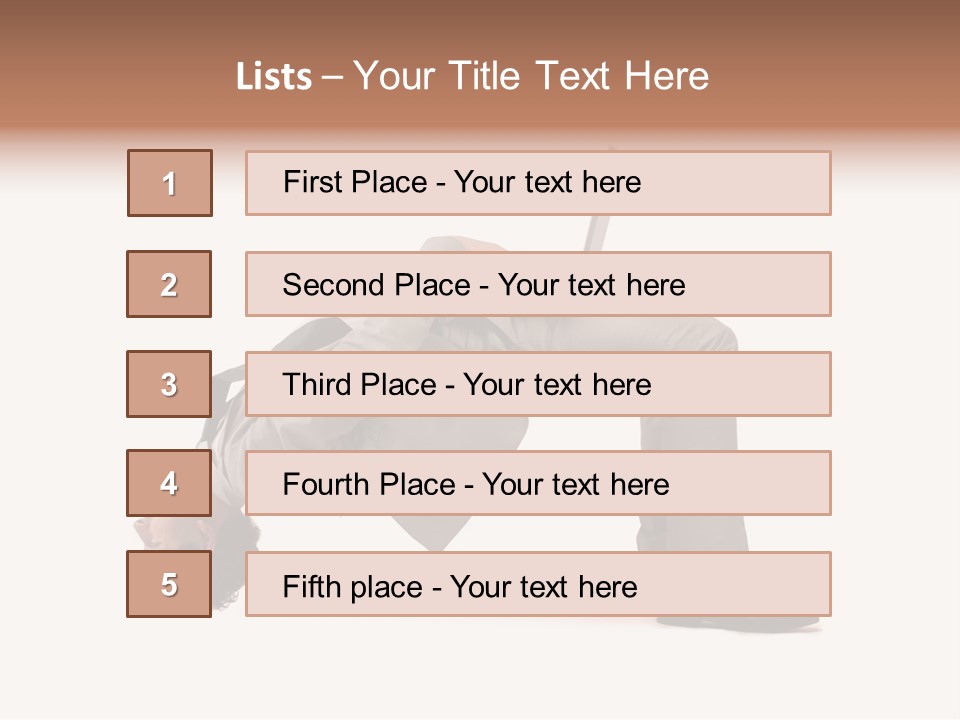 A Man With A Laptop On His Back PowerPoint Template