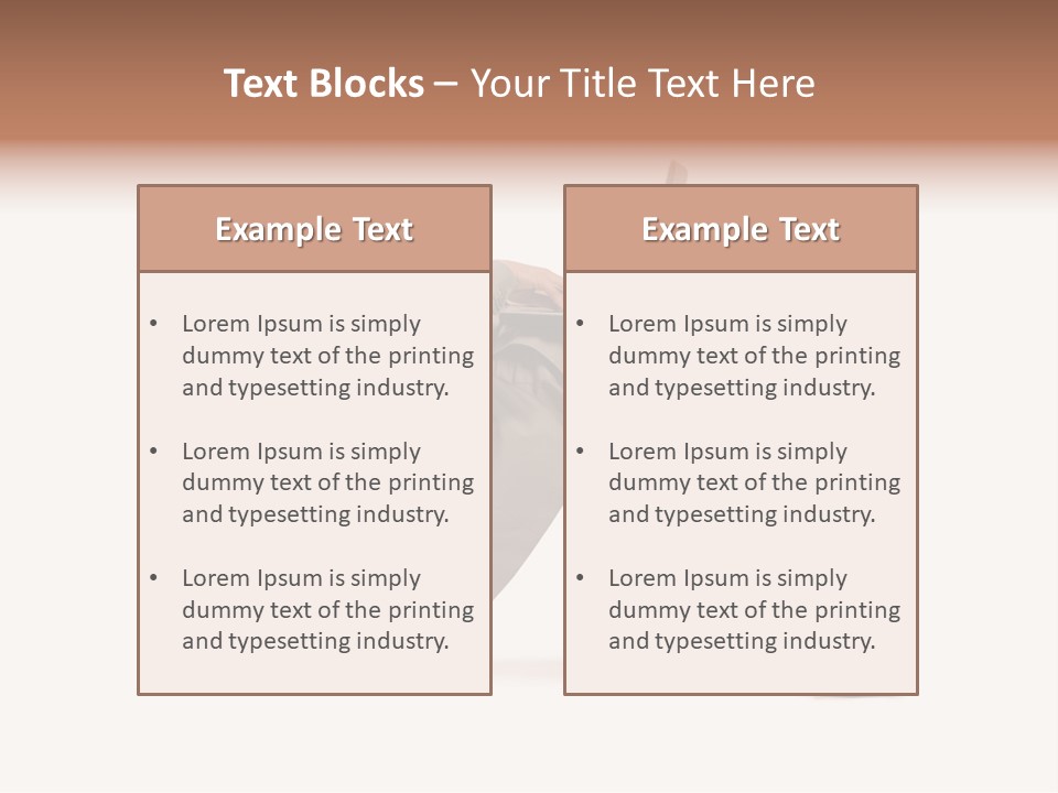 A Man With A Laptop On His Back PowerPoint Template