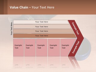 A Cat Sitting Next To A Blue Bowl On A Wooden Floor PowerPoint Template