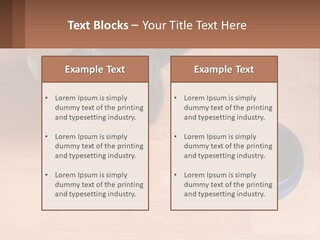 A Cat Sitting Next To A Blue Bowl On A Wooden Floor PowerPoint Template