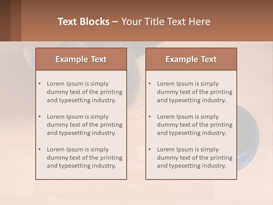 A Cat Sitting Next To A Blue Bowl On A Wooden Floor PowerPoint Template