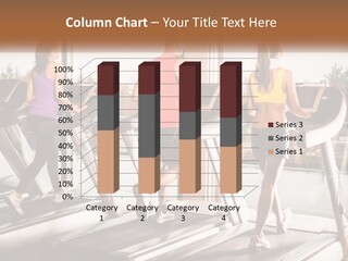 A Group Of People Running On Treadmills In A Gym PowerPoint Template