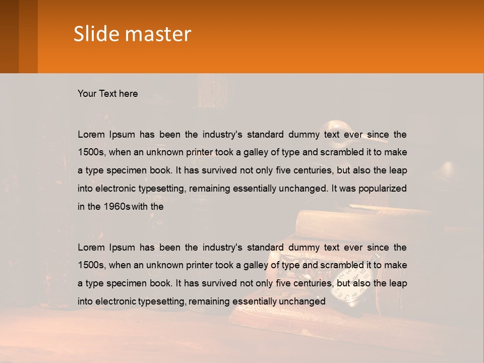 A Bird Sitting On Top Of A Book Shelf Next To A Clock PowerPoint Template