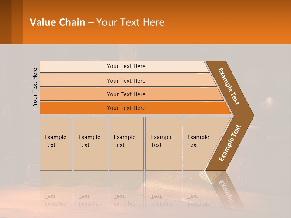 A Bird Sitting On Top Of A Book Shelf Next To A Clock PowerPoint Template
