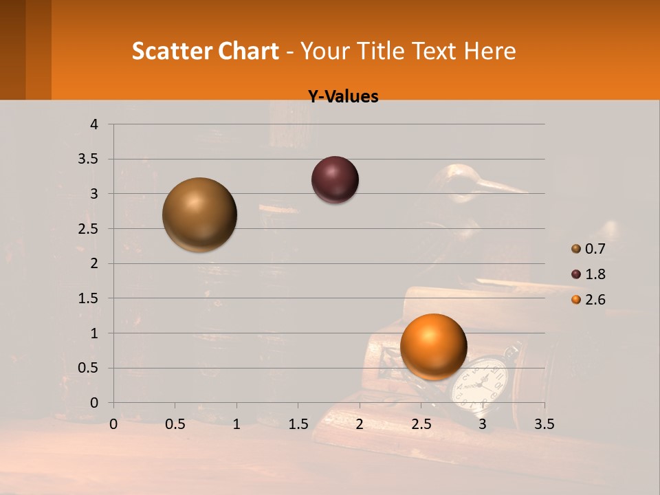 A Bird Sitting On Top Of A Book Shelf Next To A Clock PowerPoint Template