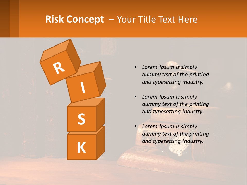 A Bird Sitting On Top Of A Book Shelf Next To A Clock PowerPoint Template