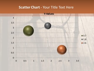 A Wooden Table With A Number On It PowerPoint Template