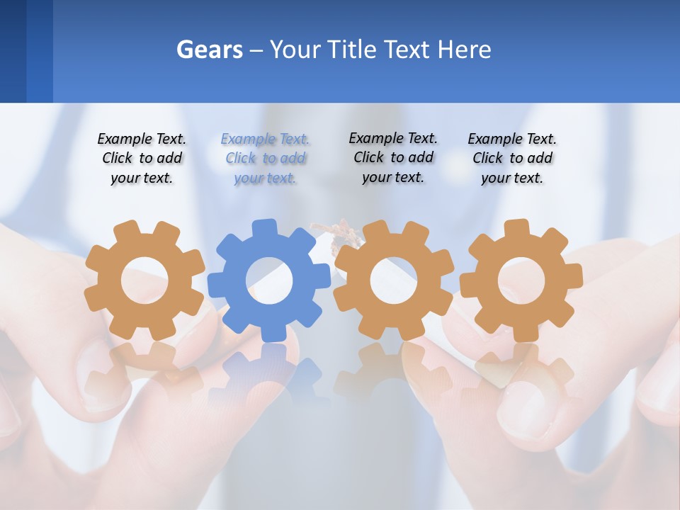 A Person Holding A Cigarette In Their Hands PowerPoint Template