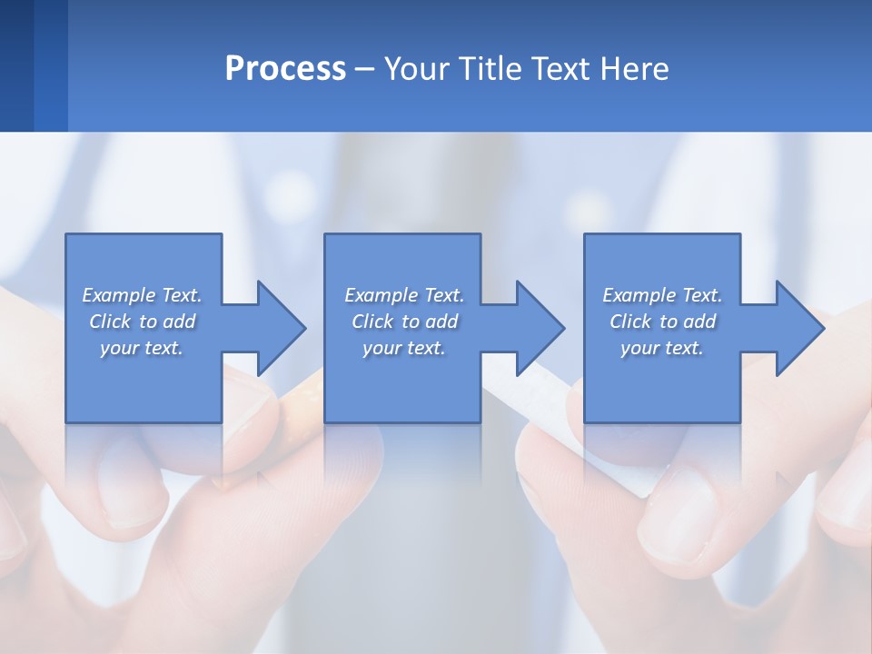 A Person Holding A Cigarette In Their Hands PowerPoint Template