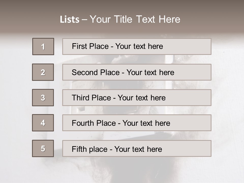 A Light Switch With Black Smoke Coming Out Of It PowerPoint Template
