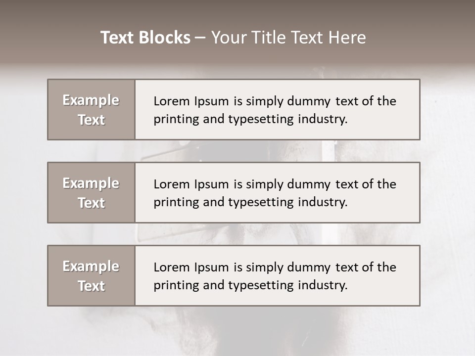 A Light Switch With Black Smoke Coming Out Of It PowerPoint Template