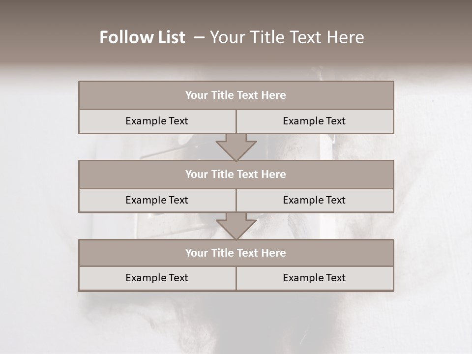 A Light Switch With Black Smoke Coming Out Of It PowerPoint Template