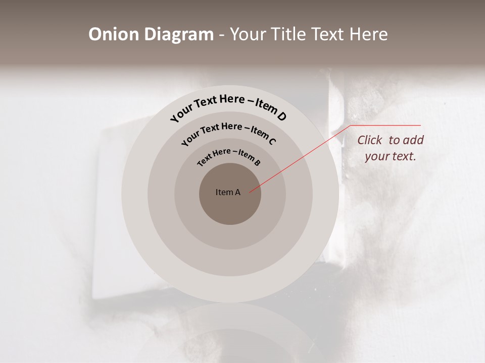 A Light Switch With Black Smoke Coming Out Of It PowerPoint Template