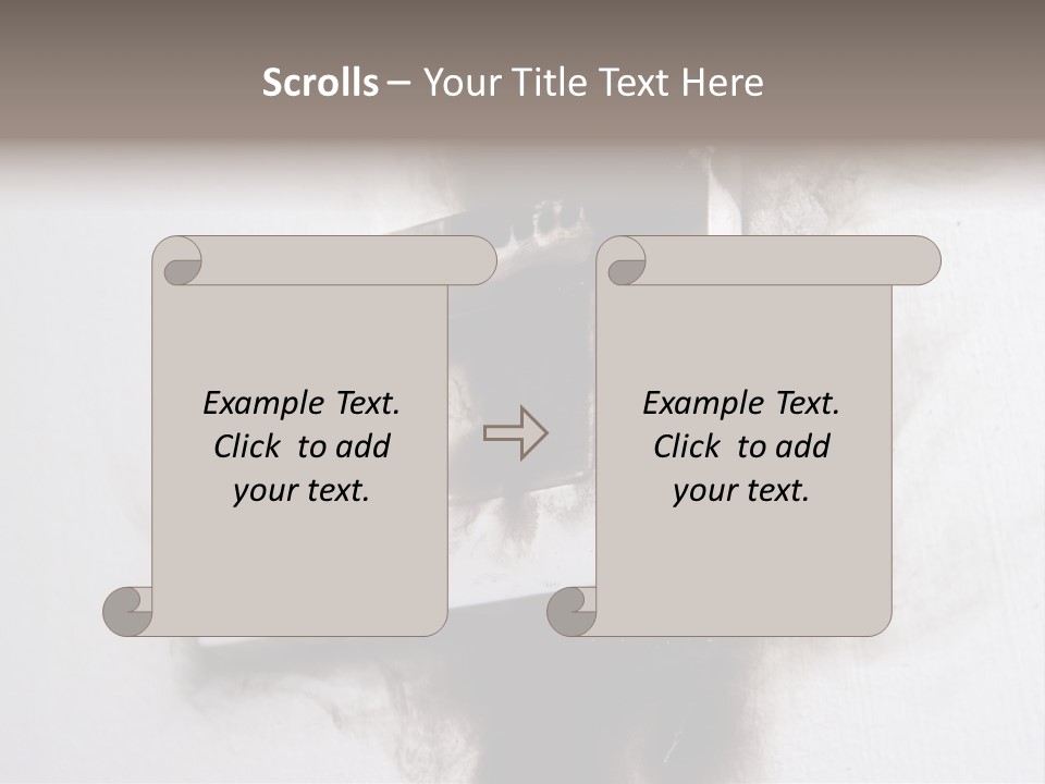 A Light Switch With Black Smoke Coming Out Of It PowerPoint Template