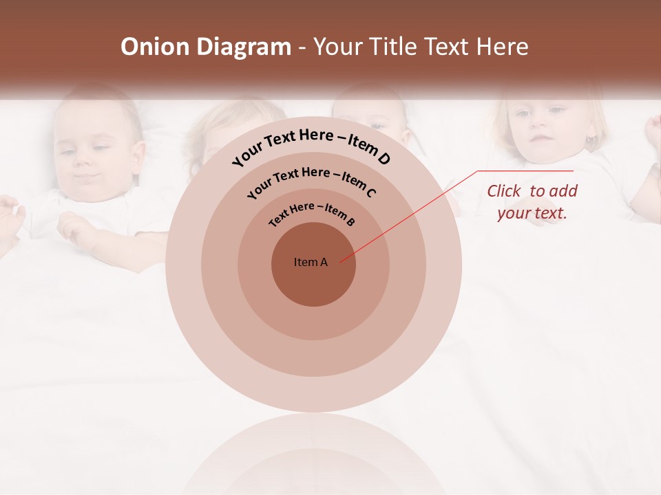 A Group Of Children Laying In Bed With White Sheets PowerPoint Template