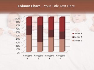 A Group Of Children Laying In Bed With White Sheets PowerPoint Template