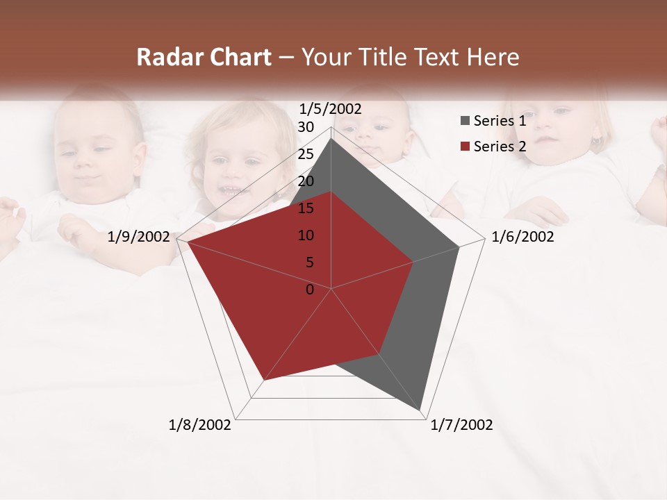 A Group Of Children Laying In Bed With White Sheets PowerPoint Template
