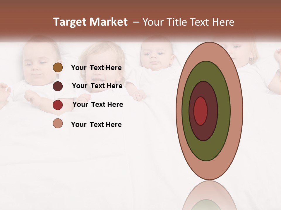 A Group Of Children Laying In Bed With White Sheets PowerPoint Template