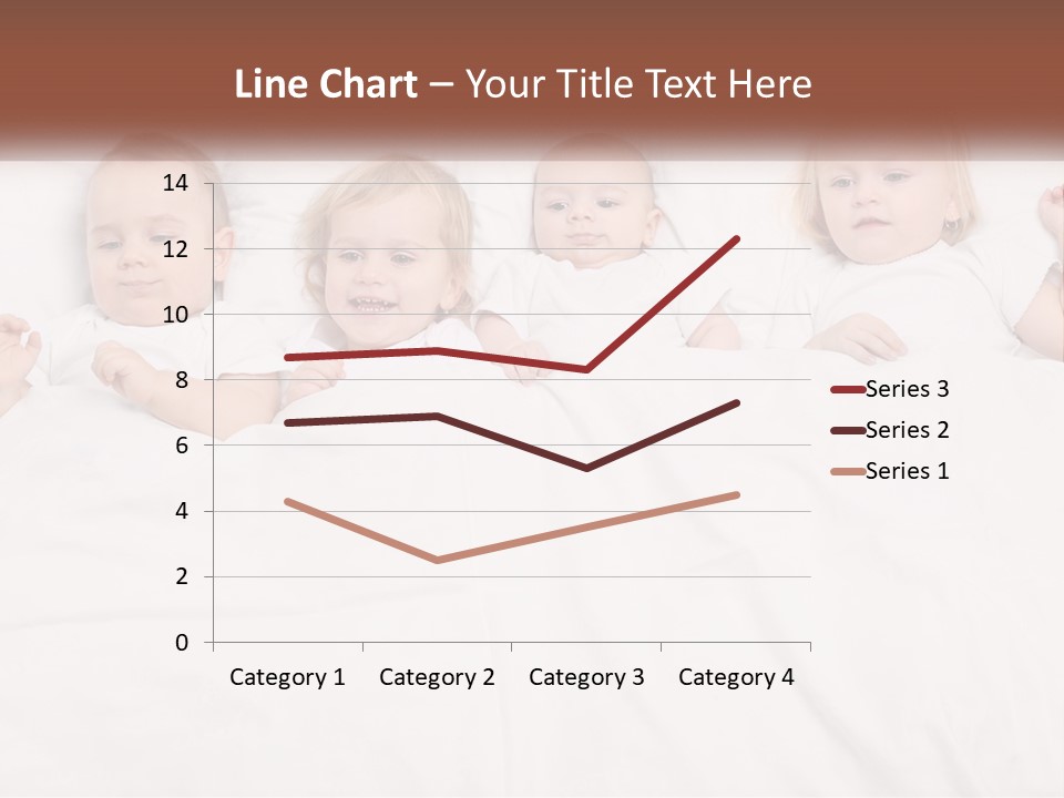 A Group Of Children Laying In Bed With White Sheets PowerPoint Template