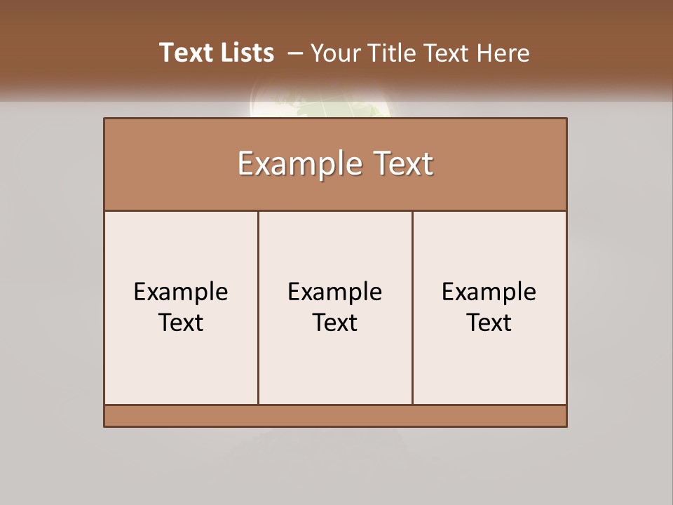 A Person Holding A Plant With A Green Globe On It PowerPoint Template