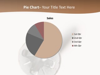 A Screw With A Brown Background Is Shown PowerPoint Template