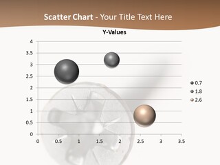 A Screw With A Brown Background Is Shown PowerPoint Template