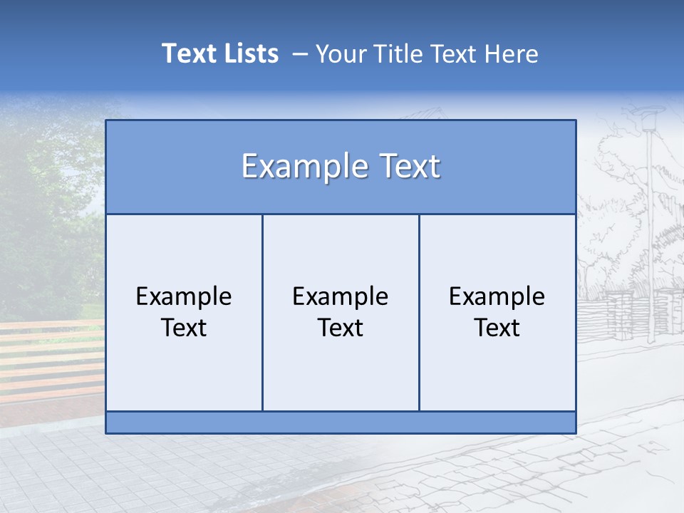A Picture Of A House With A Red Roof PowerPoint Template