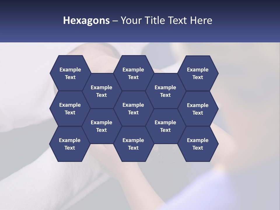 A Woman Laying On A Bed With Her Eyes Closed PowerPoint Template