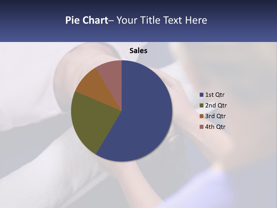 A Woman Laying On A Bed With Her Eyes Closed PowerPoint Template