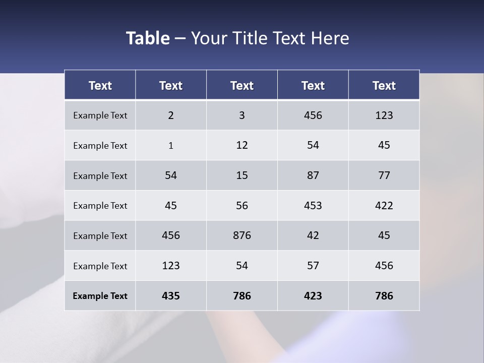A Woman Laying On A Bed With Her Eyes Closed PowerPoint Template