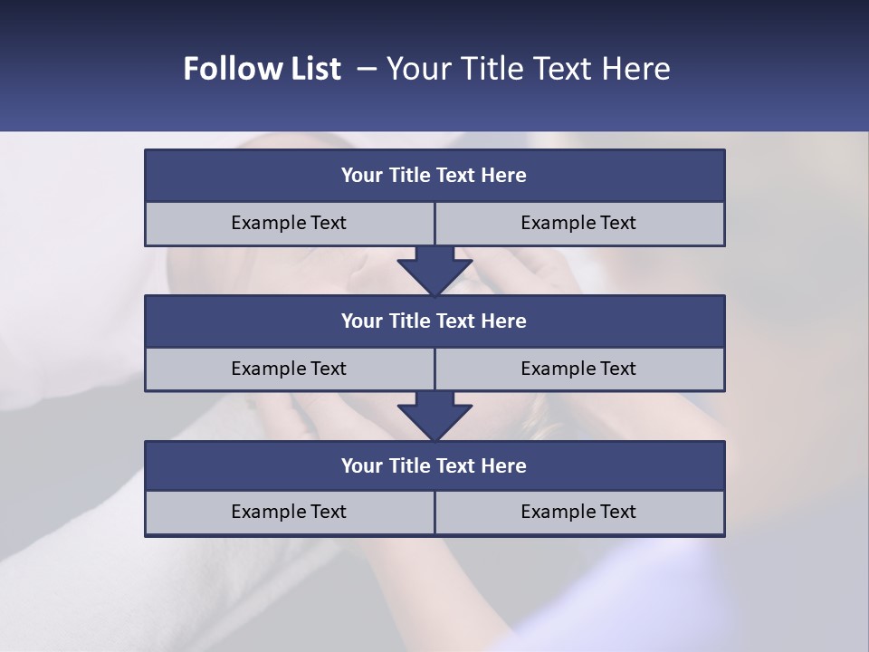 A Woman Laying On A Bed With Her Eyes Closed PowerPoint Template