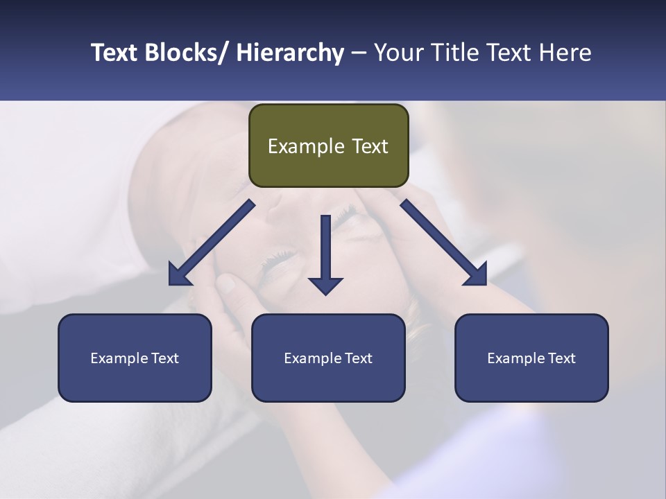 A Woman Laying On A Bed With Her Eyes Closed PowerPoint Template