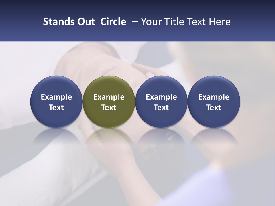 A Woman Laying On A Bed With Her Eyes Closed PowerPoint Template