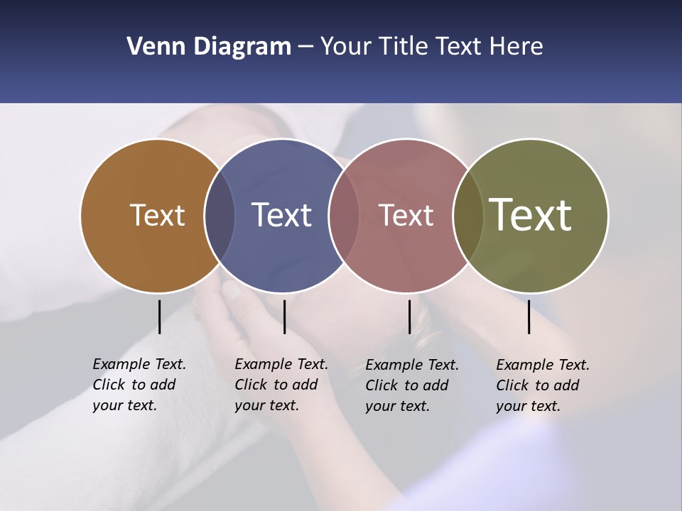 A Woman Laying On A Bed With Her Eyes Closed PowerPoint Template