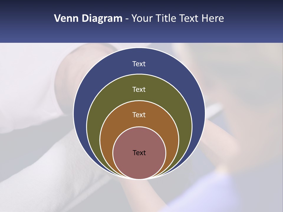 A Woman Laying On A Bed With Her Eyes Closed PowerPoint Template
