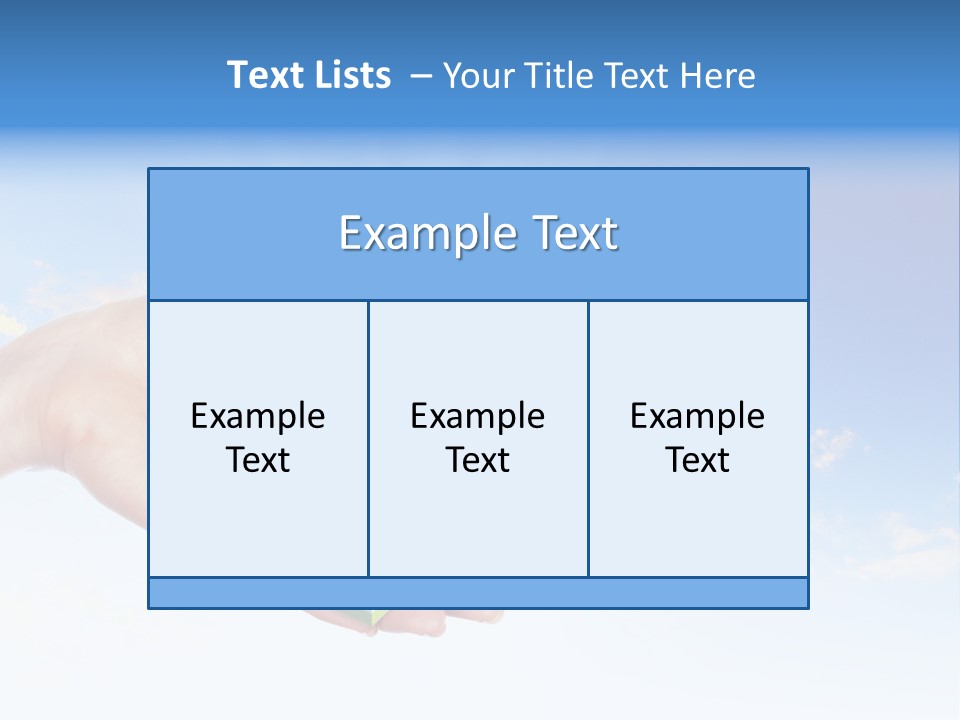 A Person Holding A Small House In Their Hand PowerPoint Template