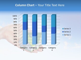 A Person Holding A Small House In Their Hand PowerPoint Template