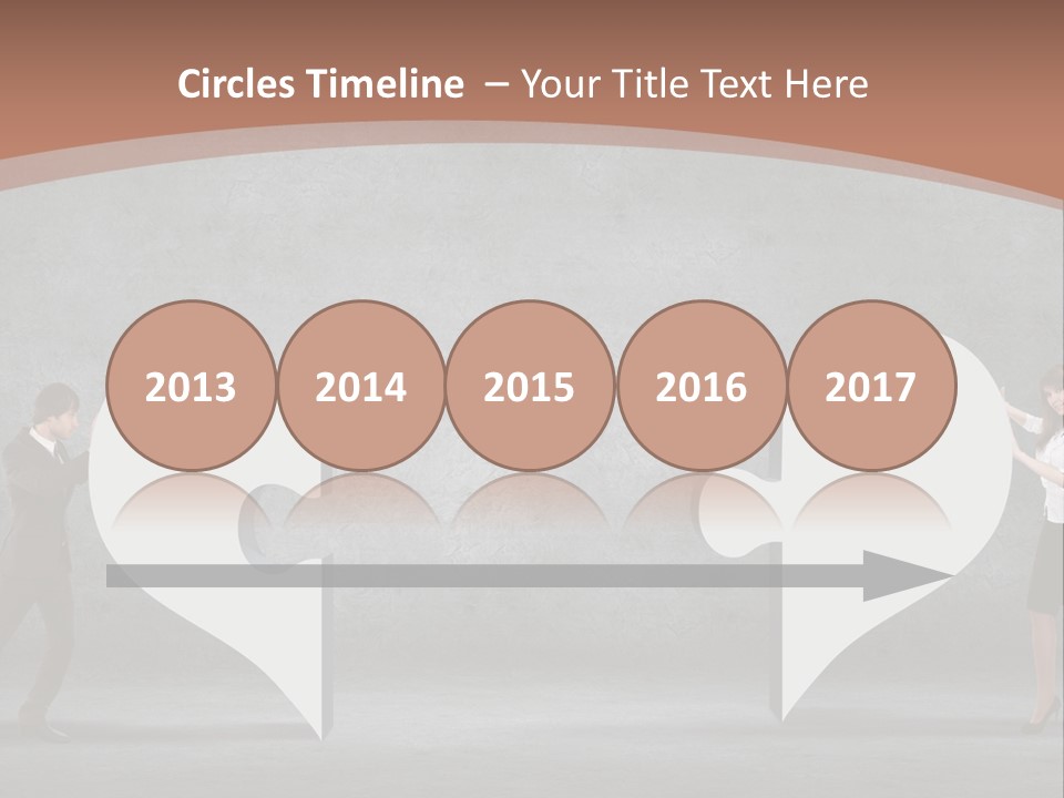 A Man And A Woman Standing In Front Of A Giant Question Mark PowerPoint Template