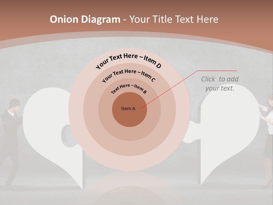 A Man And A Woman Standing In Front Of A Giant Question Mark PowerPoint Template