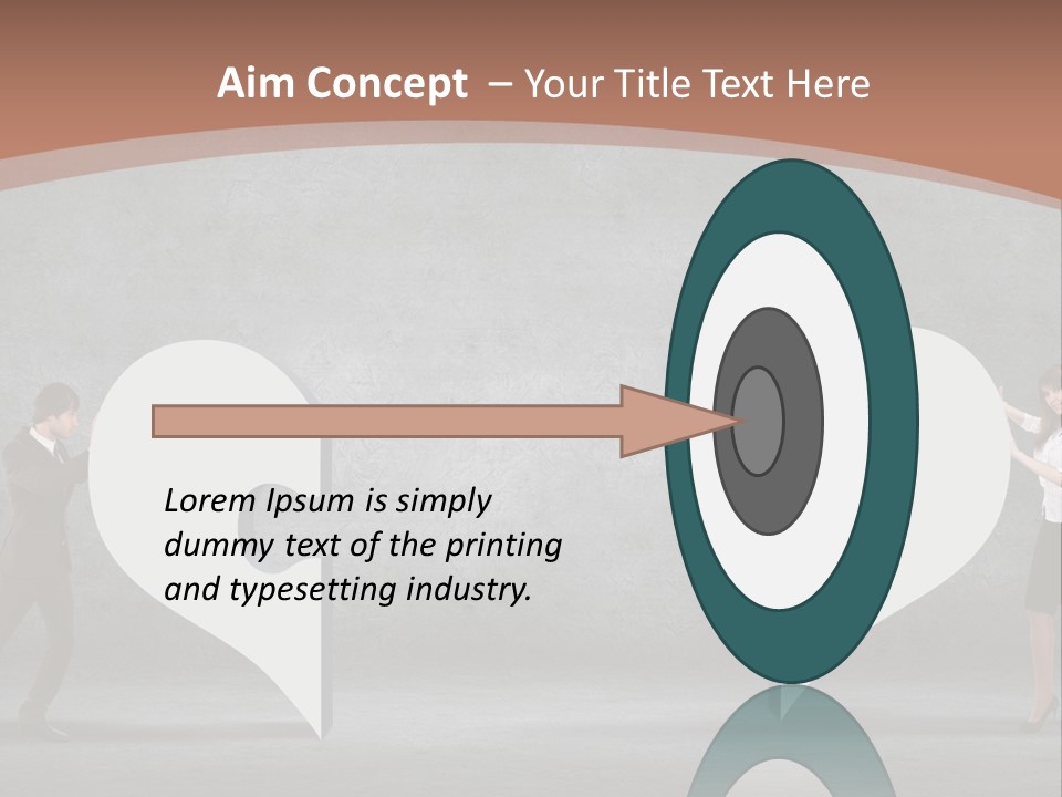 A Man And A Woman Standing In Front Of A Giant Question Mark PowerPoint Template