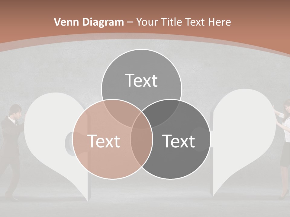 A Man And A Woman Standing In Front Of A Giant Question Mark PowerPoint Template