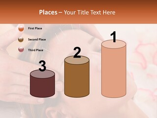 A Woman Getting A Facial Massage At A Spa PowerPoint Template