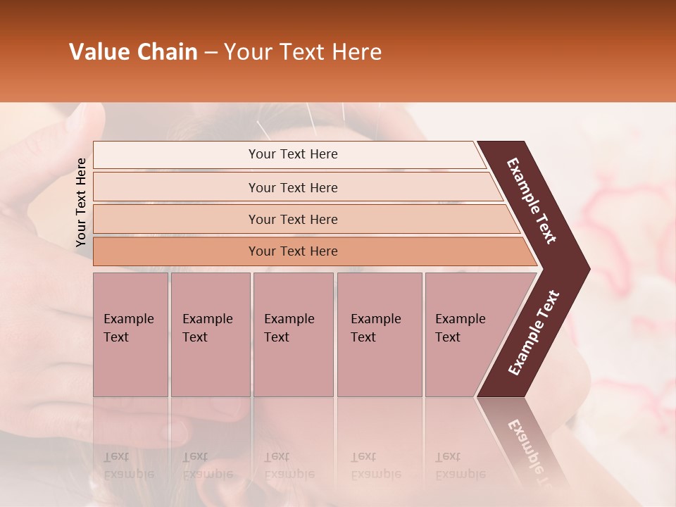 A Woman Getting A Facial Massage At A Spa PowerPoint Template