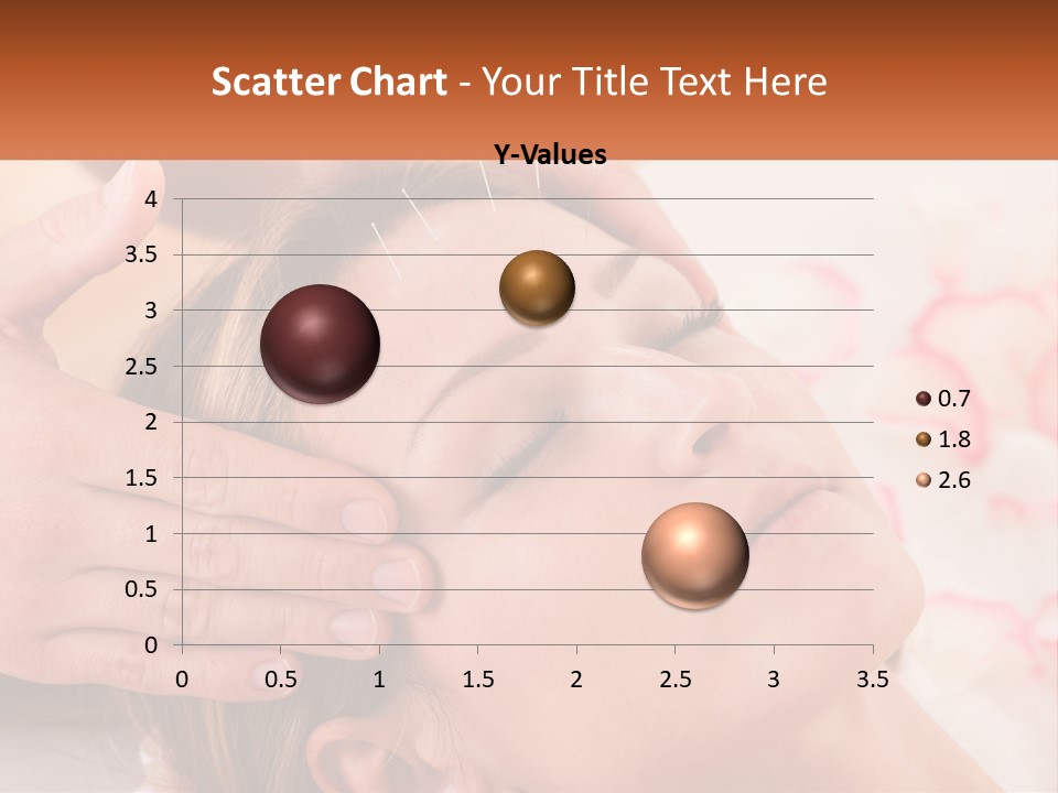 A Woman Getting A Facial Massage At A Spa PowerPoint Template