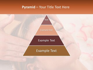 A Woman Getting A Facial Massage At A Spa PowerPoint Template