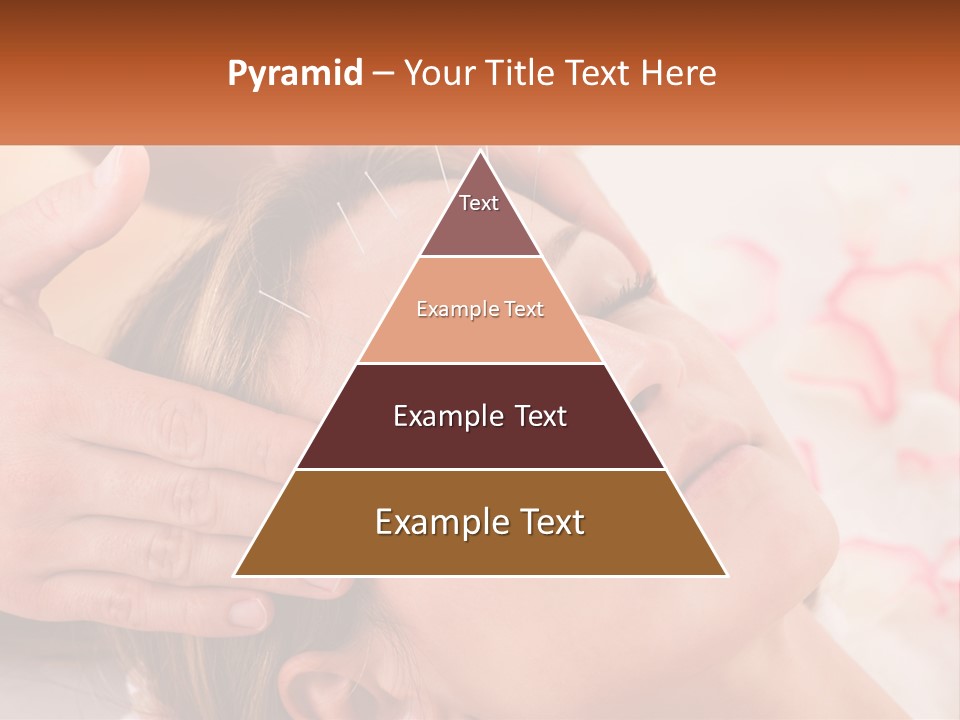 A Woman Getting A Facial Massage At A Spa PowerPoint Template