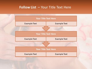 A Woman Getting A Facial Massage At A Spa PowerPoint Template